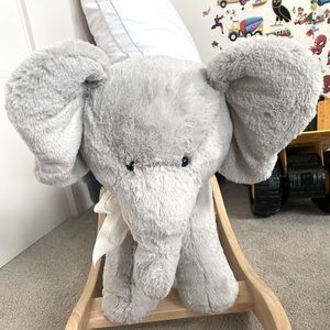 Rocking elephant by pottery barn.